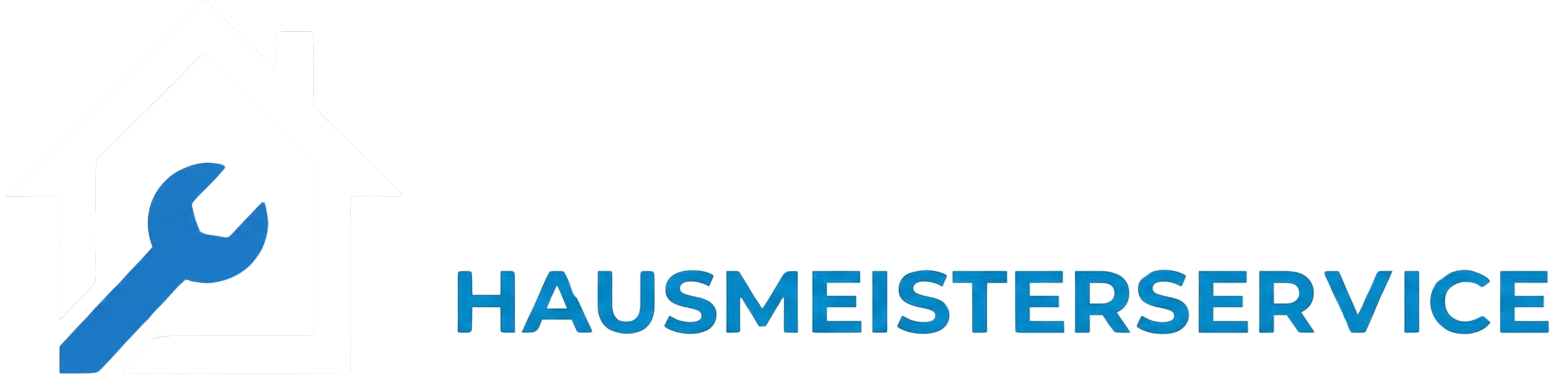 Logo von Dessauer Hausmeisterservice – Haus-Symbol mit Schraubenzieher, professioneller Hausmeisterservice in Dessau-Roßlau.