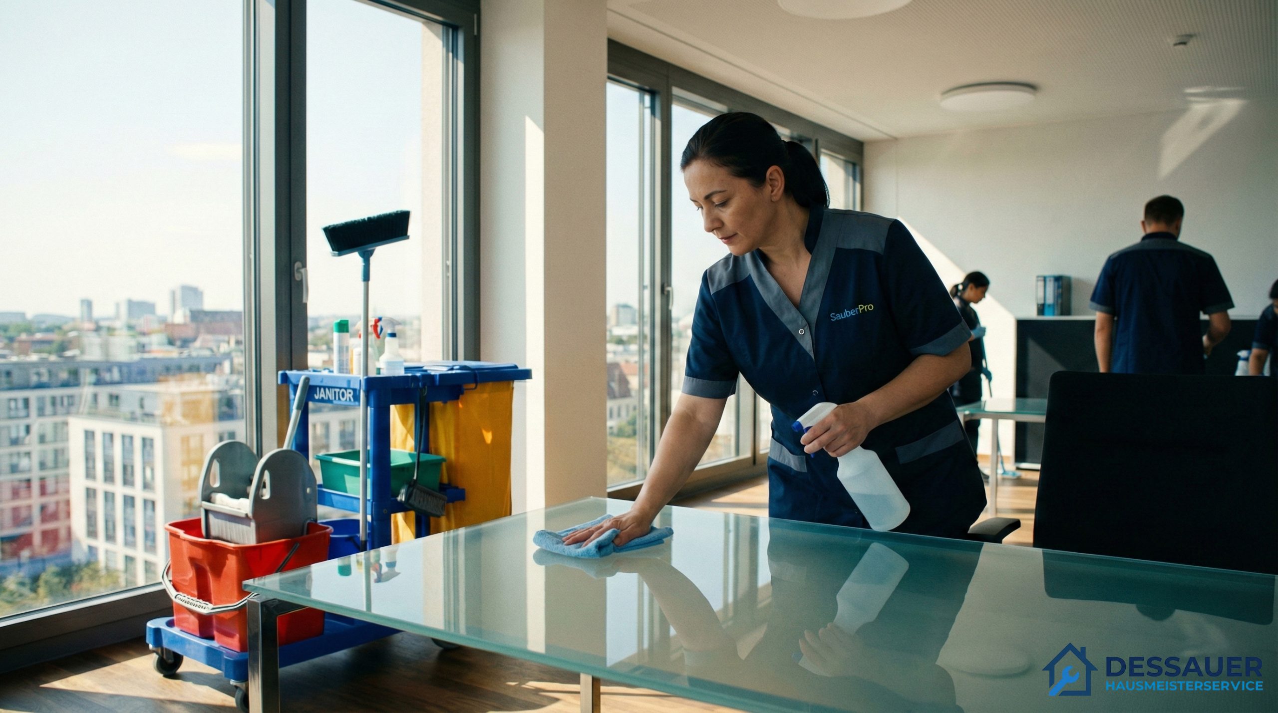 Professionelle Unterhaltsreinigung in Dessau-Roßlau – zuverlässige Reinigung für private und gewerbliche Objekte.